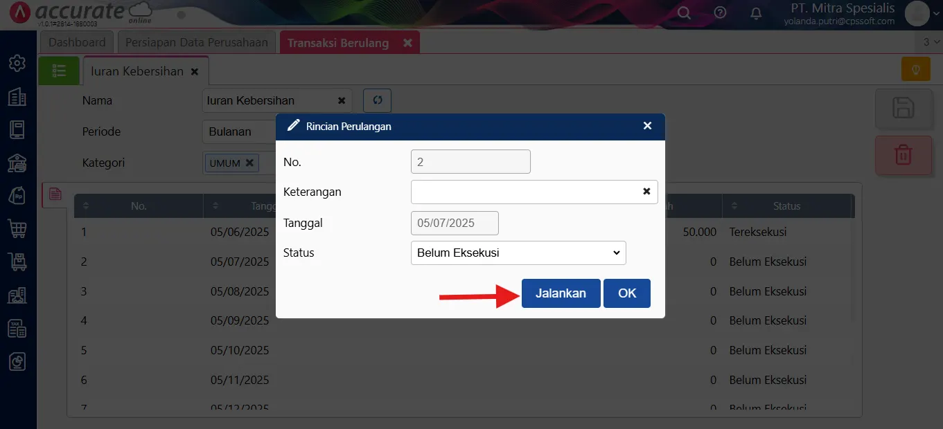 11 Cara Mencatat Transaksi Berulang